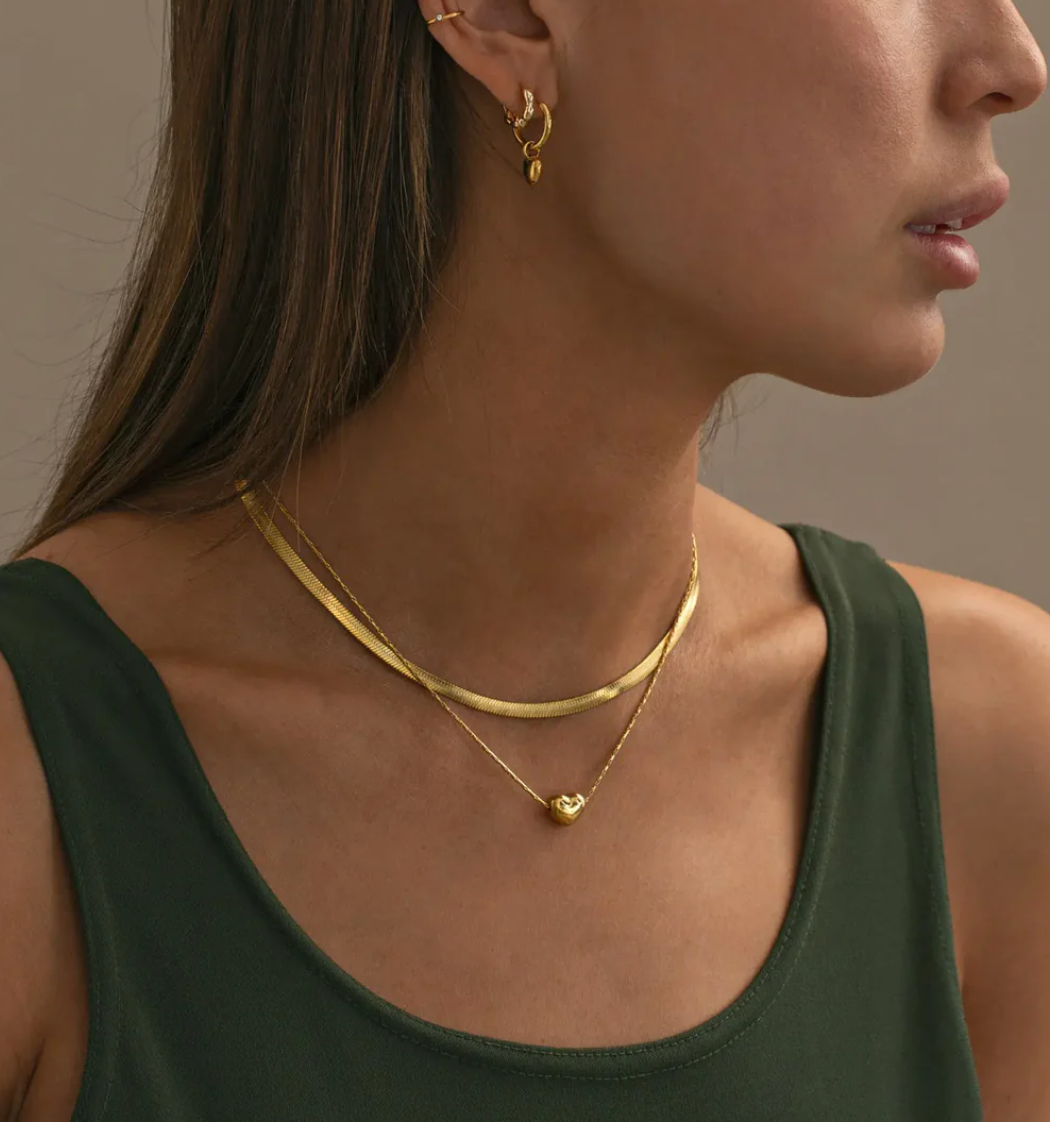 timi Ivy Snake Chain Necklace